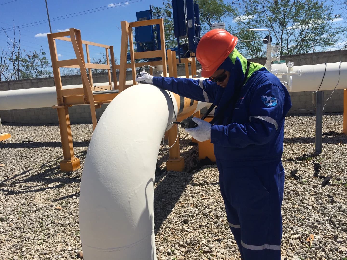 Inspección industrial de PIENDSA en sitio